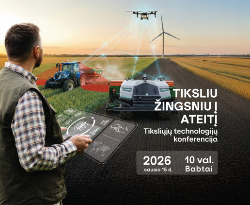 Tiksliu žingsniu į ateitį konferencija