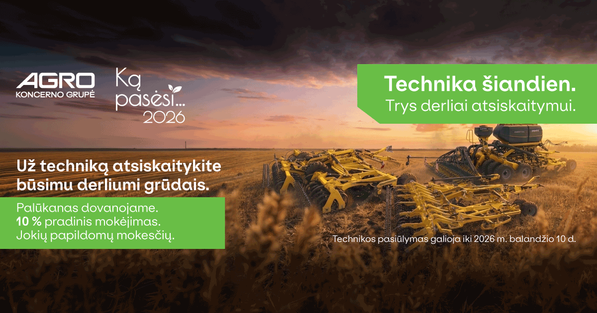 trys derliai, technika dabar