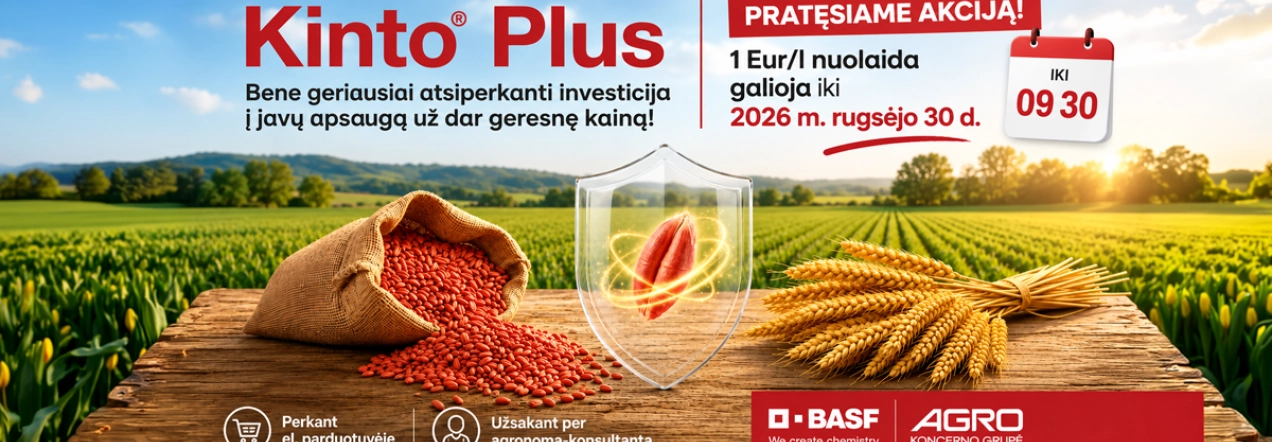 Kinto Plus beico akcija – papildoma 1 Eur/l nuolaida iki 2026 m. rugsėjo 30 d.