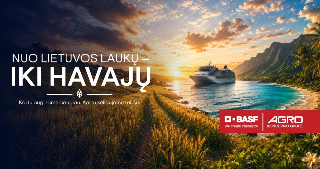 „Agrokoncerno“ akcija – 7 naktų kruizas po Havajų salyną