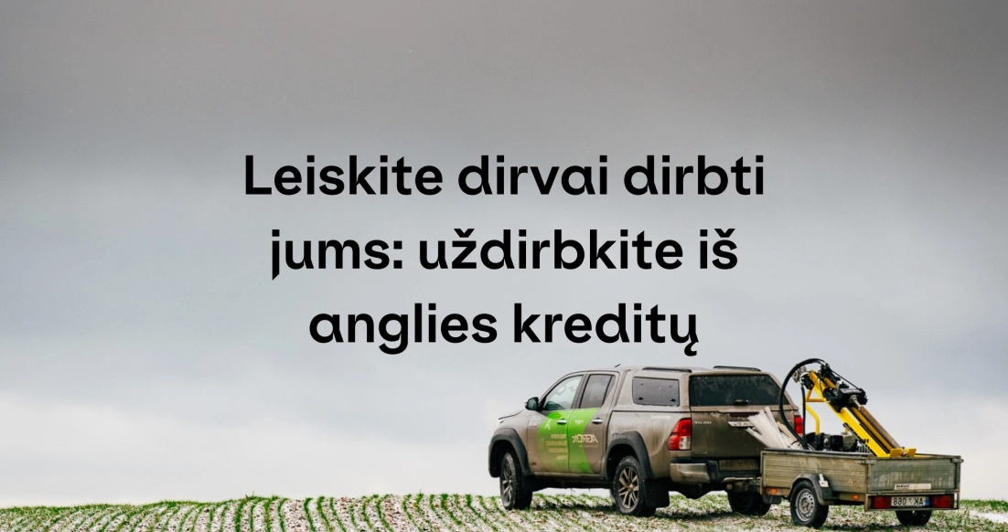 Agrokoncerno anglies kreditų programa