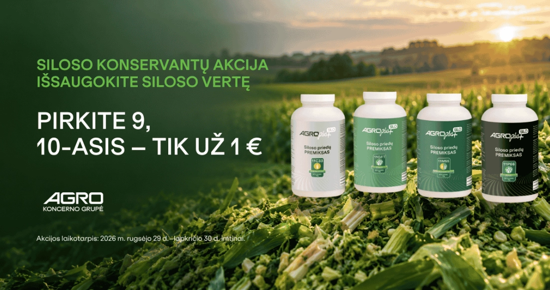 Siloso konservantų akcija – perkant 9 vienetus, 10-asis kainuoja tik 1 Eur
