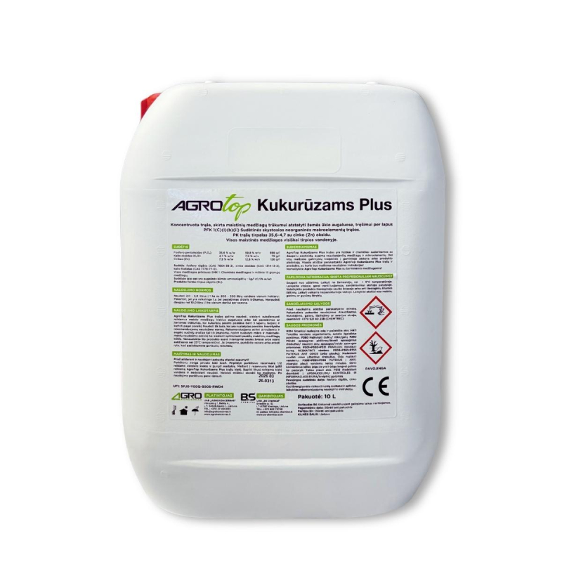 Trąšos Agrotop Kukurūzams Plus